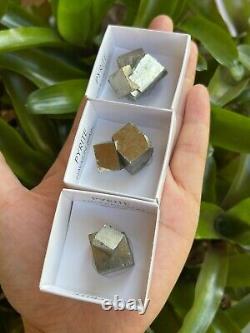 Grade A++ Spanish Pyrite Cube, Fools Gold Rock Reiki Crystal, Wholesale Bulk Lot
