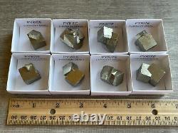 Grade A++ Spanish Pyrite Cube, Fools Gold Rock Reiki Crystal, Wholesale Bulk Lot