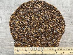 Grade A++ Tiger Eye Semi Tumbled Gemstone Mini Chip 2-5 mm, Wholesale Bulk Lot