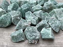 Green Aventurine Raw Natural Stone, 1 2 Rough Green Aventurine, Wholesale Bulk