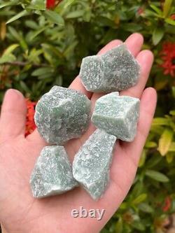 Green Aventurine Raw Natural Stone, 1 2 Rough Green Aventurine, Wholesale Bulk