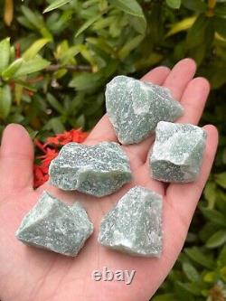 Green Aventurine Raw Natural Stone, 1 2 Rough Green Aventurine, Wholesale Bulk