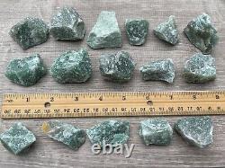 Green Aventurine Raw Natural Stone, 1 2 Rough Green Aventurine, Wholesale Bulk