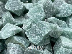 Green Aventurine Raw Natural Stone, 1 2 Rough Green Aventurine, Wholesale Bulk