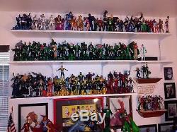 Green Lantern Action Figure Collection 150+ Pieces CUSTOMS, BAFs, and MORE