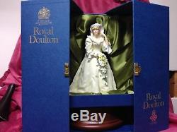 HTF Set ROYAL DOULTON FIGURINES HRH Prince & Princess of Wales CHARLES & DIANA