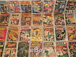 HUGE Comic Book Collection 8,500+ DC Marvel SILVER AGE Batman E Gerber Mylar