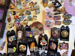 HUGE DISNEY COLLECTION Lot/ 338 Pins Mickey for Pres LE Grand Plan AP TDC DVC ++