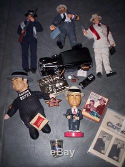 HUGE -GANGSTER, MOB collection- figures, photo's, & more- Gotti, Capone-MUST SEE