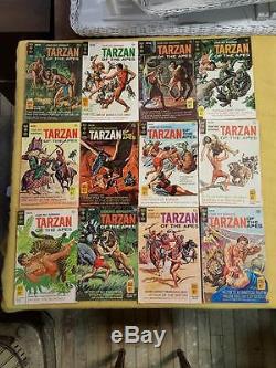 HUGE LOT 137 Issues of TARZAN (Dell/Gold Key) #7 to #206 MAJORITY COMPLETE RUN