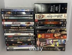 HUGE Wholesale Lot Collection 190+ DVD/blue ray sci-fi Animated, Complete Sets