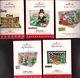 Hallmark Ornament Family Game Night 2018 2014 Monolopy Sorry Candyland Lot 5