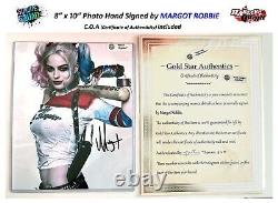 Harley Quinn! Margot Robbie Hand Signed! Suicide Squad Comics + DVD + Free $hip