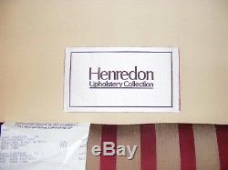 Henredon Upholstery Collection Luxury Wingback Arm Chairs + Couch Cushions