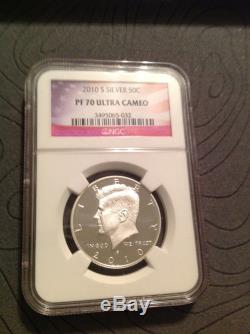 Huge Collection 644 NGC PR70 Silver Halves All perfect coins