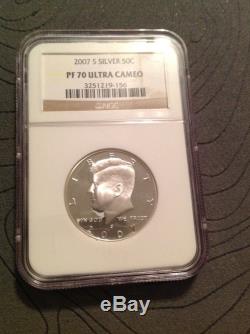 Huge Collection 644 NGC PR70 Silver Halves All perfect coins
