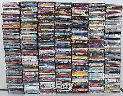 Huge Collection of DVD Movies 518 Piece Lot With Cases and Artwork