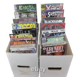 Huge Comic Book Lot 300 Marvel DC Image Valiant Mixed Wholesale Resale Box