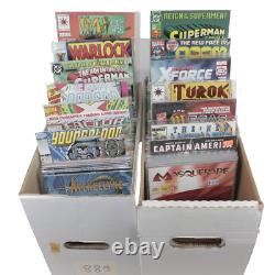 Huge Comic Book Lot 300 Marvel DC Image Valiant Mixed Wholesale Resale Box #2