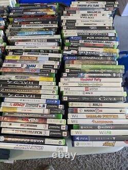 Huge Lot Of 165 Video Games Video Game Lot Nintendo PlayStation Xbox Wholesale