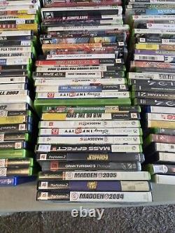 Huge Lot Of 165 Video Games Video Game Lot Nintendo PlayStation Xbox Wholesale
