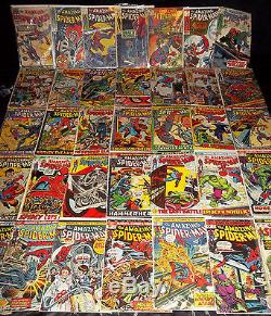 Huge Marvel Silver / Bronze Age Amazing Spider-Man Key Issue Lot