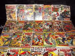 Huge Marvel Silver / Bronze Age Amazing Spider-Man Key Issue Lot