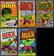 Incredible Hulk Tempo Books Paperbacks 1, 2, 3, 4, 5, Newspaper, Pbs, Lieber