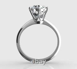 Igi Certified 1 Ct D Vvs2 Lab Created Diamond Engagement Ring 14k White Gold
