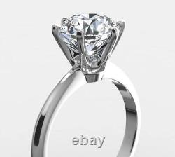 Igi Certified 1 Ct D Vvs2 Lab Created Diamond Engagement Ring 14k White Gold