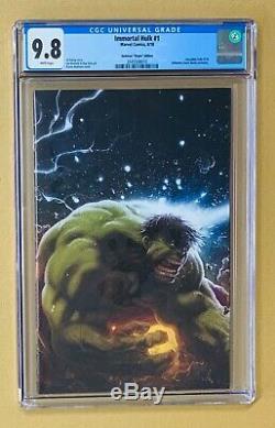 Immortal Hulk #1, THOR #1, & Tony Stark (Iron Man) #1 Andrews VIRGIN CGC 9.8