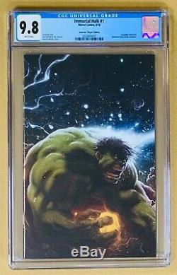 Immortal Hulk #1, THOR #1, & Tony Stark (Iron Man) #1 Andrews VIRGIN CGC 9.8
