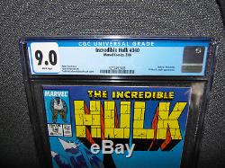Incredible hulk 181 &incredible hulk 340 CGC 9.0 marvel value stamp in tact