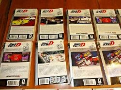 Initial D English Manga 1-27 Lot SOME WithCards Tokyopop RARE