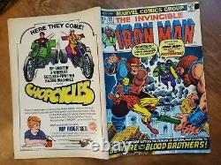 Iron Man #55, 1970s Marvel, First Thanos & Drax the Destroyer, Jim Starlin, VG+