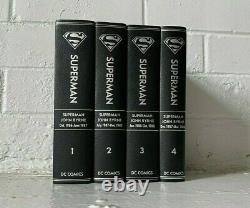 John Byrne Superman Four Volume Omnibus style Custom Bound Hardcover Set DW