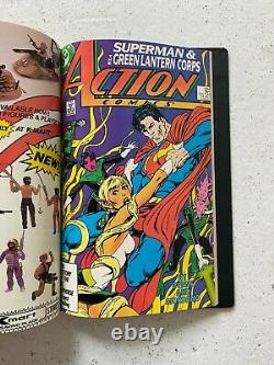 John Byrne Superman Four Volume Omnibus style Custom Bound Hardcover Set DW