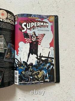 John Byrne Superman Four Volume Omnibus style Custom Bound Hardcover Set DW