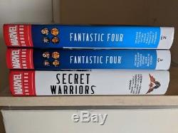 Jonathan Hickman Fantastic Four 1+2 Secret Warriors Omnibus Complete Lot Oop