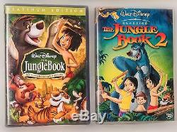 Jungle Book 1 & 2 DVDs