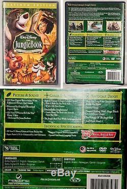 Jungle Book 1 & 2 DVDs