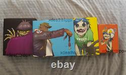 Kidrobot x Gorillaz CMYK Figure FULL SET, Russel 2D Murdoc Noodle Vinyl