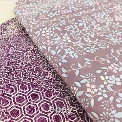 Komon kimono whole pattern patterned bulk sale remake materials set of 4