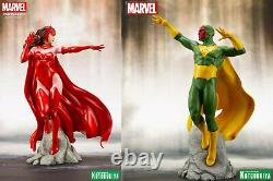 Kotobukiya ARTFX Marvel's The Vision Statue & The Scarlet Witch Statue Lovers