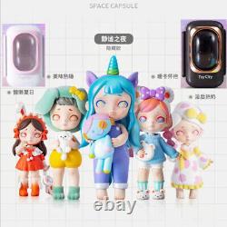 LAURA Pajama Party Vol. 1 Space Capsule Cute Art Designer Toy Collectible Figure