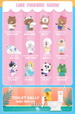 LINE FRIEND Life Style Cute Art Designer Toy Figurine Collectible Figure Display