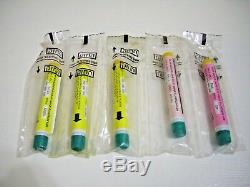 LOT 5x Atropine Gas Syringe 3 2mg + 21mg Sealed Unused 1999-2002 ZAHAL Israel