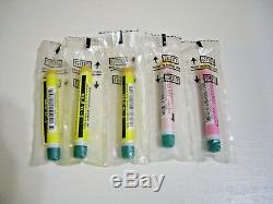 LOT 5x Atropine Gas Syringe 3 2mg + 21mg Sealed Unused 1999-2002 ZAHAL Israel