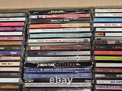 LOT OF 100 CDS Rock/Country/Alternative++ CD GREAT Collection MANY SEALED