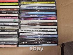 LOT OF 100 CDS Rock/Country/Alternative++ CD GREAT Collection MANY SEALED